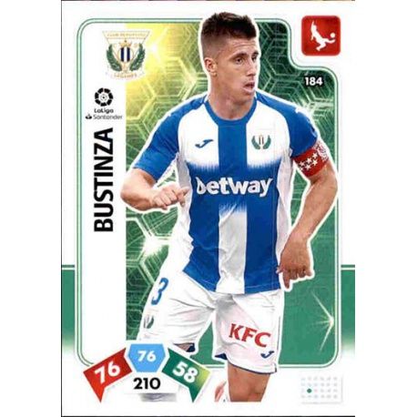 Unai Bustinza Leganés 184 Adrenalyn XL Liga Santader 2019-20