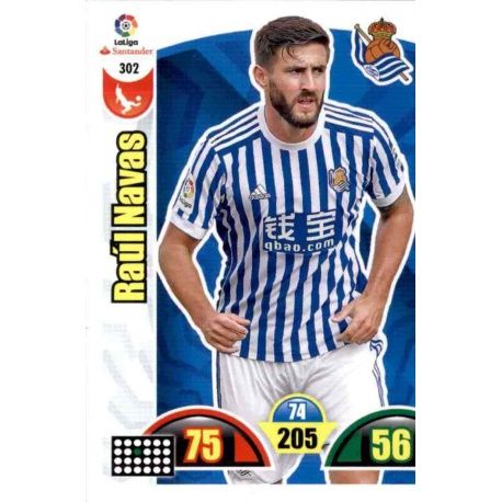 Raúl Navas Real Sociedad 302 Cards Básicas 2017-18