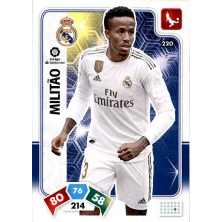 Éder Militão Real Madrid 220 Adrenalyn XL Liga Santader 2019-20