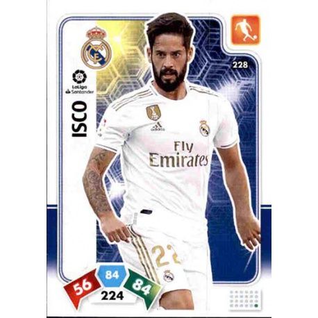 Isco Real Madrid 228 Adrenalyn XL Liga Santader 2019-20