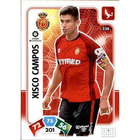 Xisco Campos Mallorca 238 Adrenalyn XL Liga Santader 2019-20
