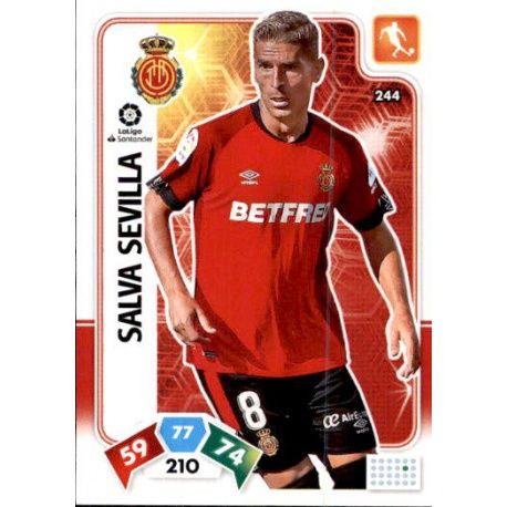 Salva Sevilla Mallorca 244 Adrenalyn XL Liga Santader 2019-20