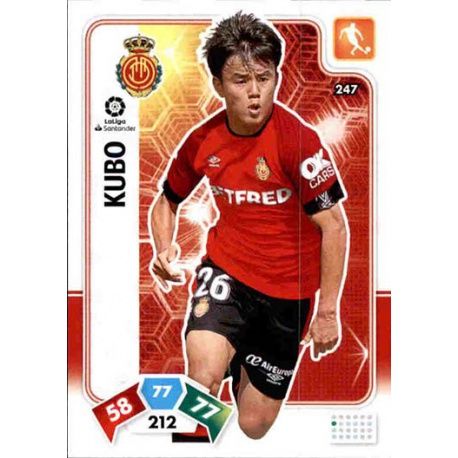 Takefusa Kubo Mallorca 247 Adrenalyn XL Liga Santader 2019-20