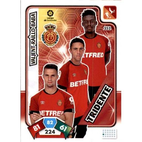 Tridente Mallorca 252 Adrenalyn XL Liga Santader 2019-20