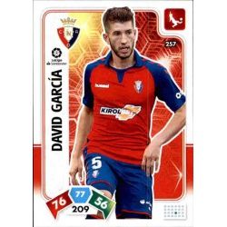 David García Osasuna 257 Adrenalyn XL Liga Santader 2019-20