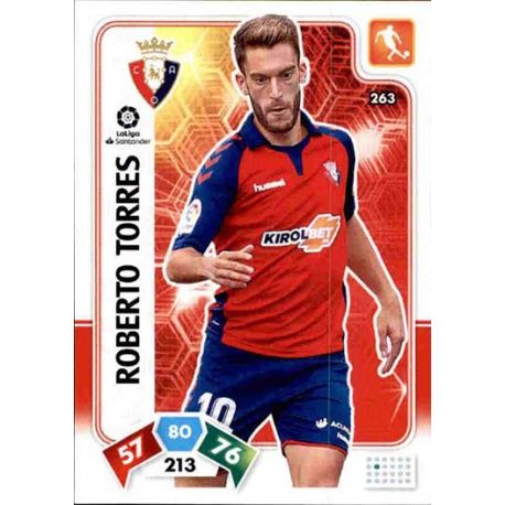 Roberto Torres Osasuna 263 Adrenalyn XL Liga Santader 2019-20