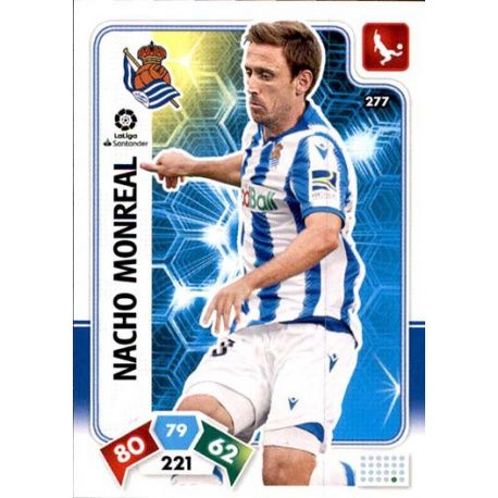 Nacho Monreal Real Sociedad 277 Adrenalyn XL Liga Santader 2019-20