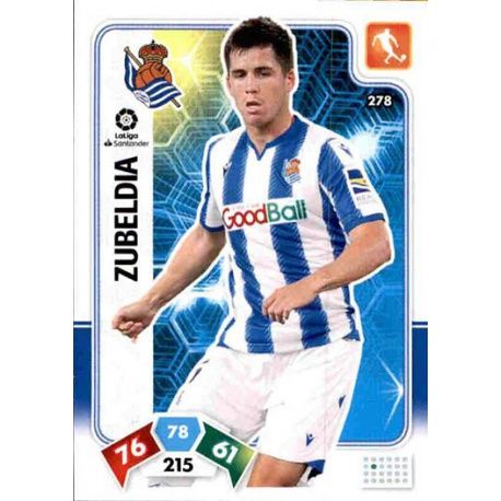 Igor Zubeldia Real Sociedad 278 Adrenalyn XL Liga Santader 2019-20