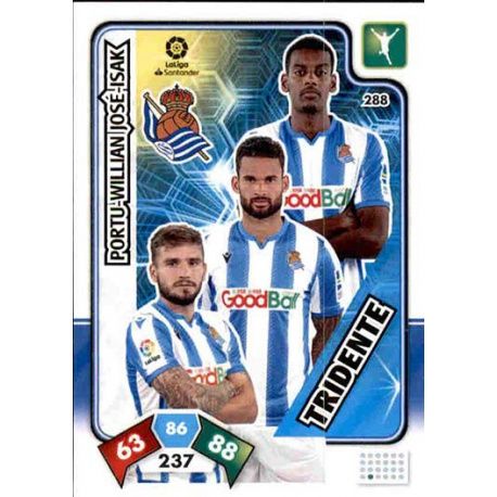 Tridente Real Sociedad 288 Adrenalyn XL Liga Santader 2019-20