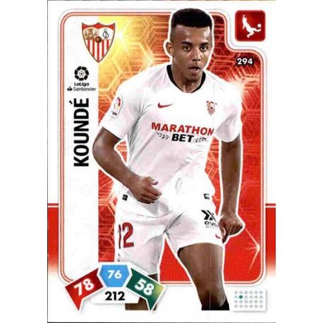 Jules Koundé Sevilla 294 Adrenalyn XL Liga Santader 2019-20