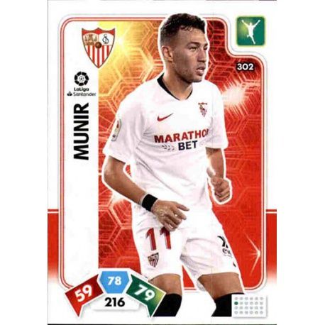 Munir Sevilla 302 Adrenalyn XL Liga Santader 2019-20