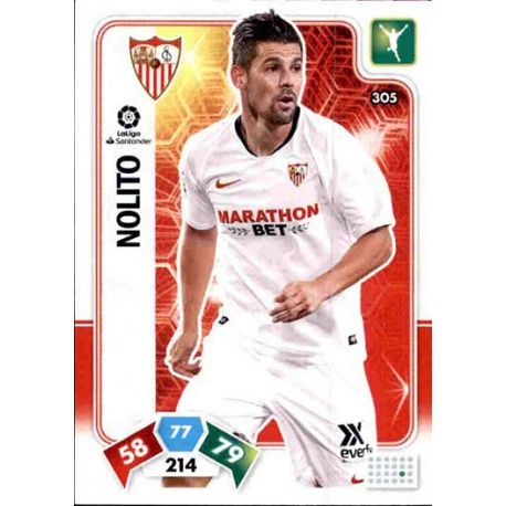 Nolito Sevilla 305 Adrenalyn XL Liga Santader 2019-20