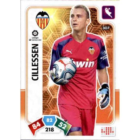 Jasper Cillessen Valencia 307 Adrenalyn XL Liga Santader 2019-20