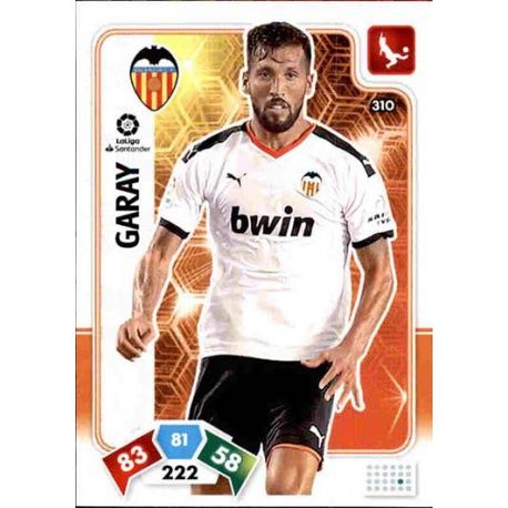 Ezequiel Garay Valencia 310 Adrenalyn XL Liga Santader 2019-20