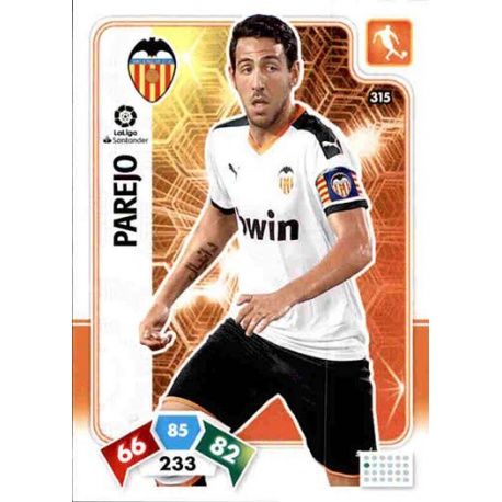 Dani Parejo Valencia 315 Adrenalyn XL Liga Santader 2019-20