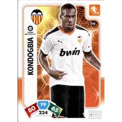 Geoffrey Kondogbia Valencia 316 Adrenalyn XL Liga Santader 2019-20