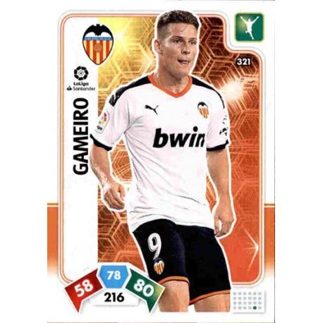 Kevin Gameiro Valencia 321 Adrenalyn XL Liga Santader 2019-20