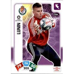 Andriy Lunin Valladolid 326 Adrenalyn XL Liga Santader 2019-20