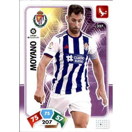 Javi Moyano Valladolid 327 Adrenalyn XL Liga Santader 2019-20