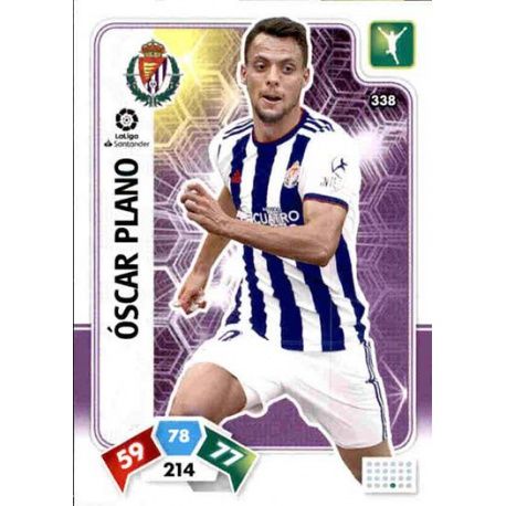 Óscar Plano Valladolid 338 Adrenalyn XL Liga Santader 2019-20