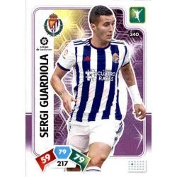 Sergi Guardiola Valladolid 340 Adrenalyn XL Liga Santader 2019-20