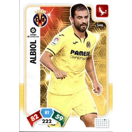 Raúl Albiol Villarreal 346 Adrenalyn XL Liga Santader 2019-20