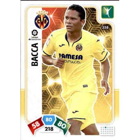 Carlos Bacca Villarreal 358 Adrenalyn XL Liga Santader 2019-20