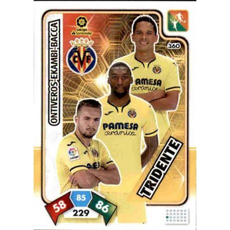 Tridente Villarreal 360 Adrenalyn XL Liga Santader 2019-20