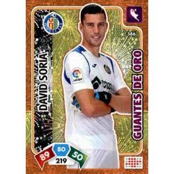 David Soria Guantes de Oro 386 Adrenalyn XL Liga Santader 2019-20