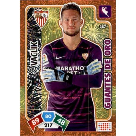 Tomáš Vaclík Guantes de Oro 387 Adrenalyn XL Liga Santader 2019-20