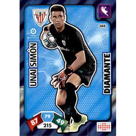 Unai Simón Diamantes 388 Adrenalyn XL Liga Santader 2019-20