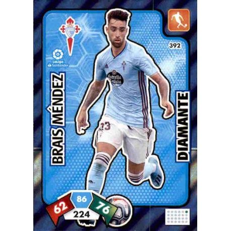 Brais Méndez Diamantes 392 Adrenalyn XL Liga Santader 2019-20