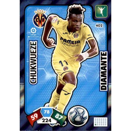 Samuel Chukwueze Diamantes 402 Adrenalyn XL Liga Santader 2019-20