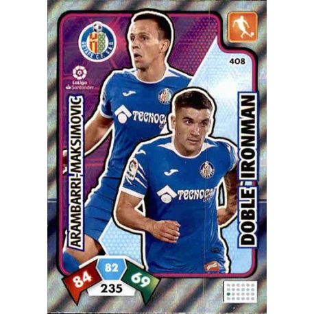 Doble Ironman Getafe 408 Adrenalyn XL Liga Santader 2019-20