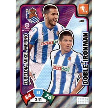 Doble Ironman Real Sociedad 410 Adrenalyn XL Liga Santader 2019-20