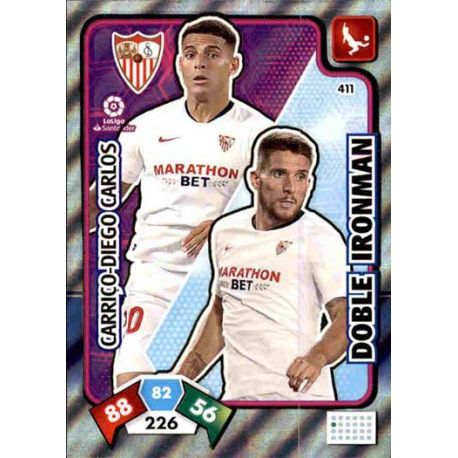 Doble Ironman Sevilla 411 Adrenalyn XL Liga Santader 2019-20