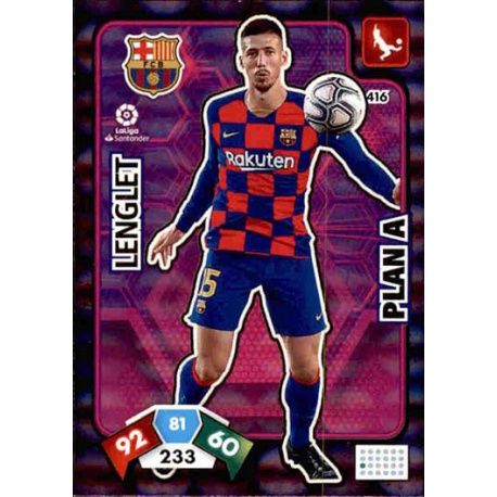 Clément Lenglet Plan A 416 Adrenalyn XL Liga Santader 2019-20