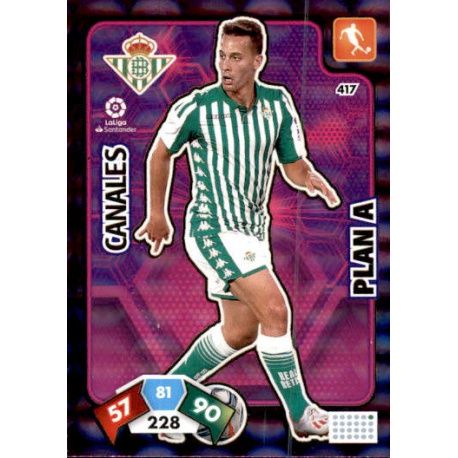 Sergio Canales Plan A 417 Adrenalyn XL Liga Santader 2019-20