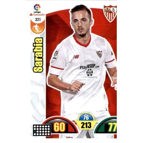 Sarabia Sevilla 321 Cards Básicas 2017-18