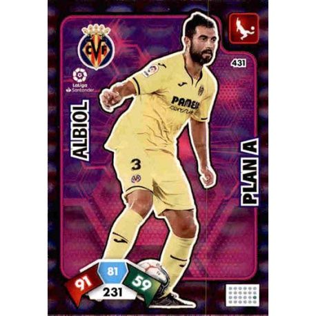 Raúl Albiol Plan A 431 Adrenalyn XL Liga Santader 2019-20