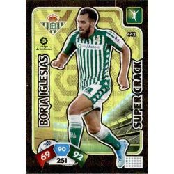 Borja Iglesias Super Crack 442 Adrenalyn XL Liga Santader 2019-20