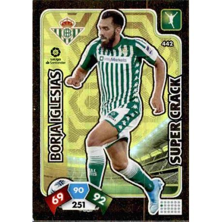 Borja Iglesias Super Crack 442 Adrenalyn XL Liga Santader 2019-20