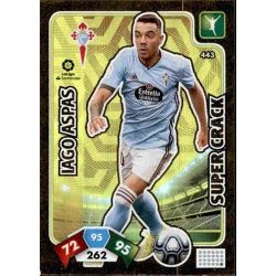 Iago Aspas Super Crack 443 Adrenalyn XL Liga Santader 2019-20