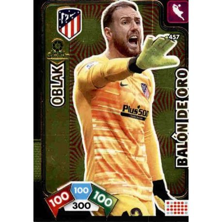 Jan Oblak Balón de Oro 457 Adrenalyn XL Liga Santader 2019-20