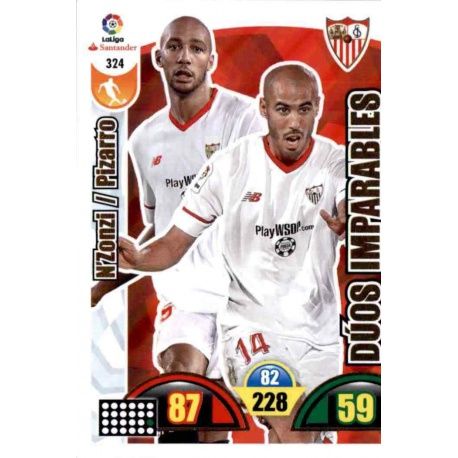 N'Zonzi / Pizarro Sevilla 324 Cards Básicas 2017-18