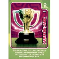 Campeón Card 463 Adrenalyn XL Liga Santader 2019-20