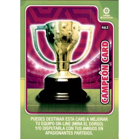 Campeón Card 463 Adrenalyn XL Liga Santader 2019-20