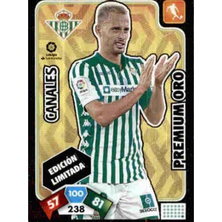 Canales Premium Oro Adrenalyn XL Liga Santader 2019-20