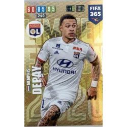 Memphis Depay Limited Edition Olympique Lyonnais FIFA 365 Adrenalyn XL 2020