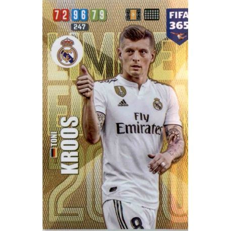 Toni Kroos Limited Edition Real Madrid FIFA 365 Adrenalyn XL 2020